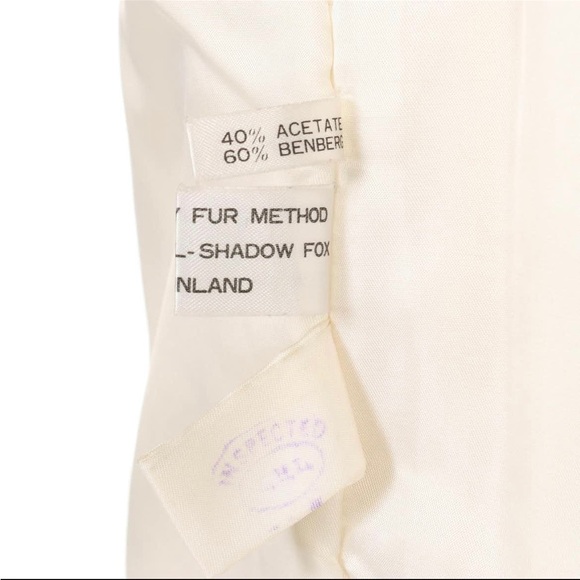 Blue Fox Fur Coat - Picture 8 of 9